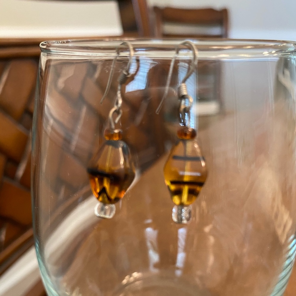 Coffee Colored Earrings
